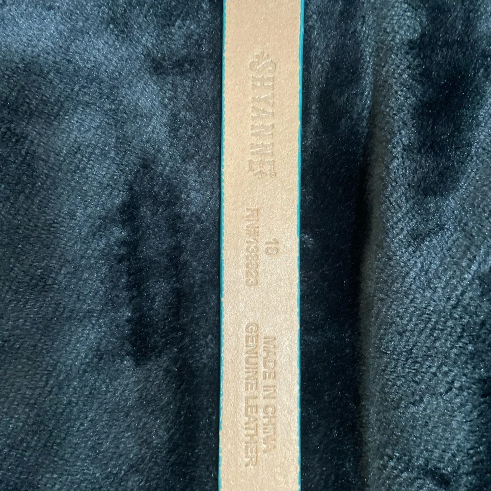 Shyanne Blue and Silver Kids Belt